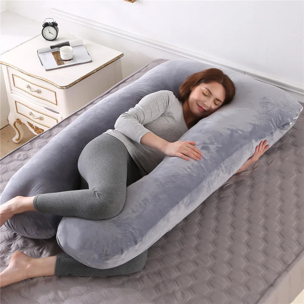 MamáNest™ Full Body Pregnancy Pillow