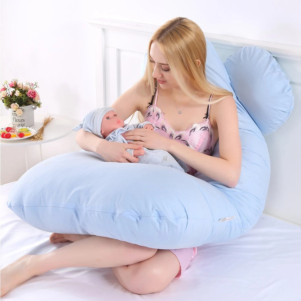MamáNest™ Full Body Pregnancy Pillow